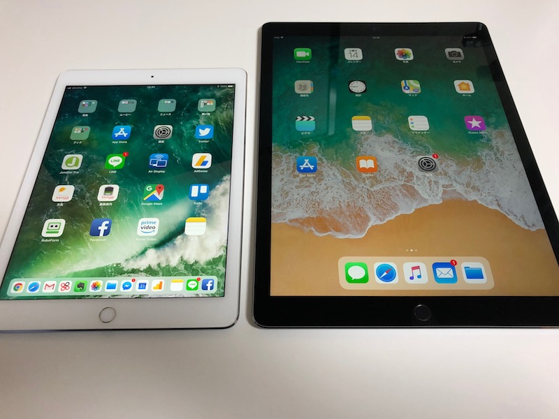 iPad Pro 12.9インチ（第2世代）モデルを買ってみた！iPadPro9.7インチとの差は？