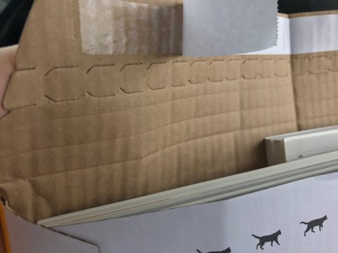 宅急便コンパクトの専用BOXを買ってコンビニかららくらくメルカリ便を発送してきた