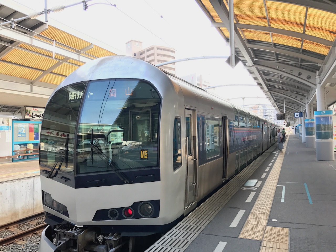 さよなら四国！こんにちは岡山！大都会岡山で初チンチン電車に乗ってみた